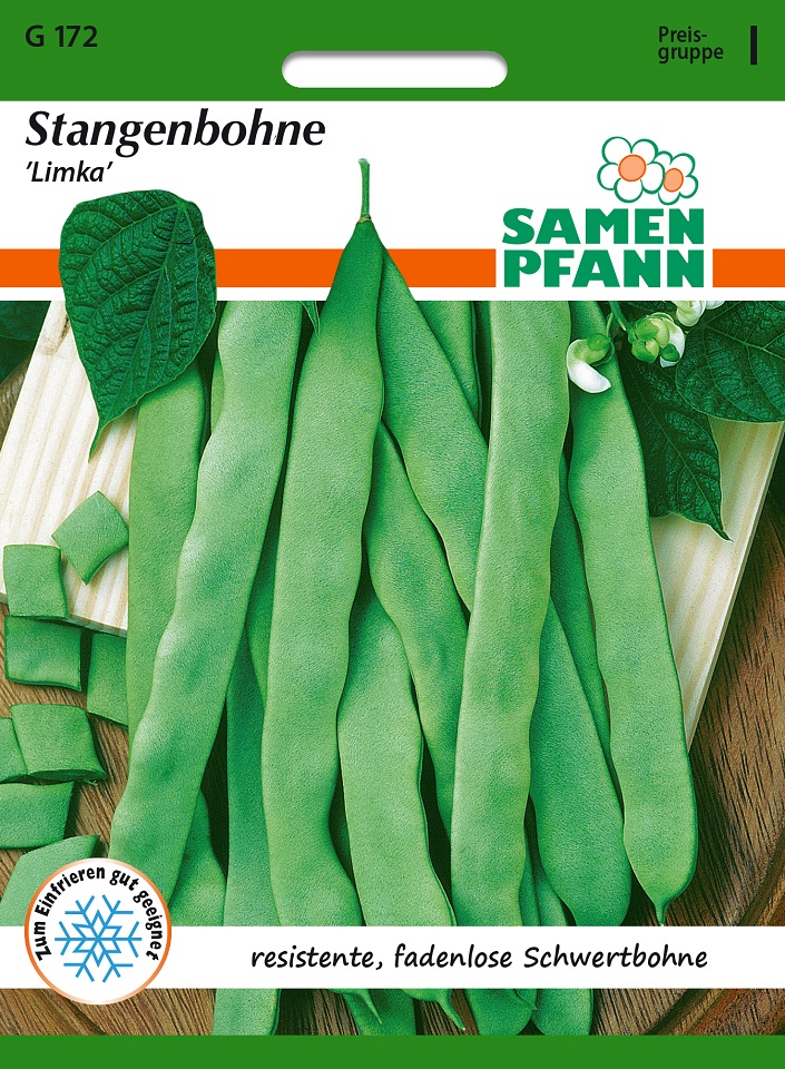 Stangenbohnen Limka Samen