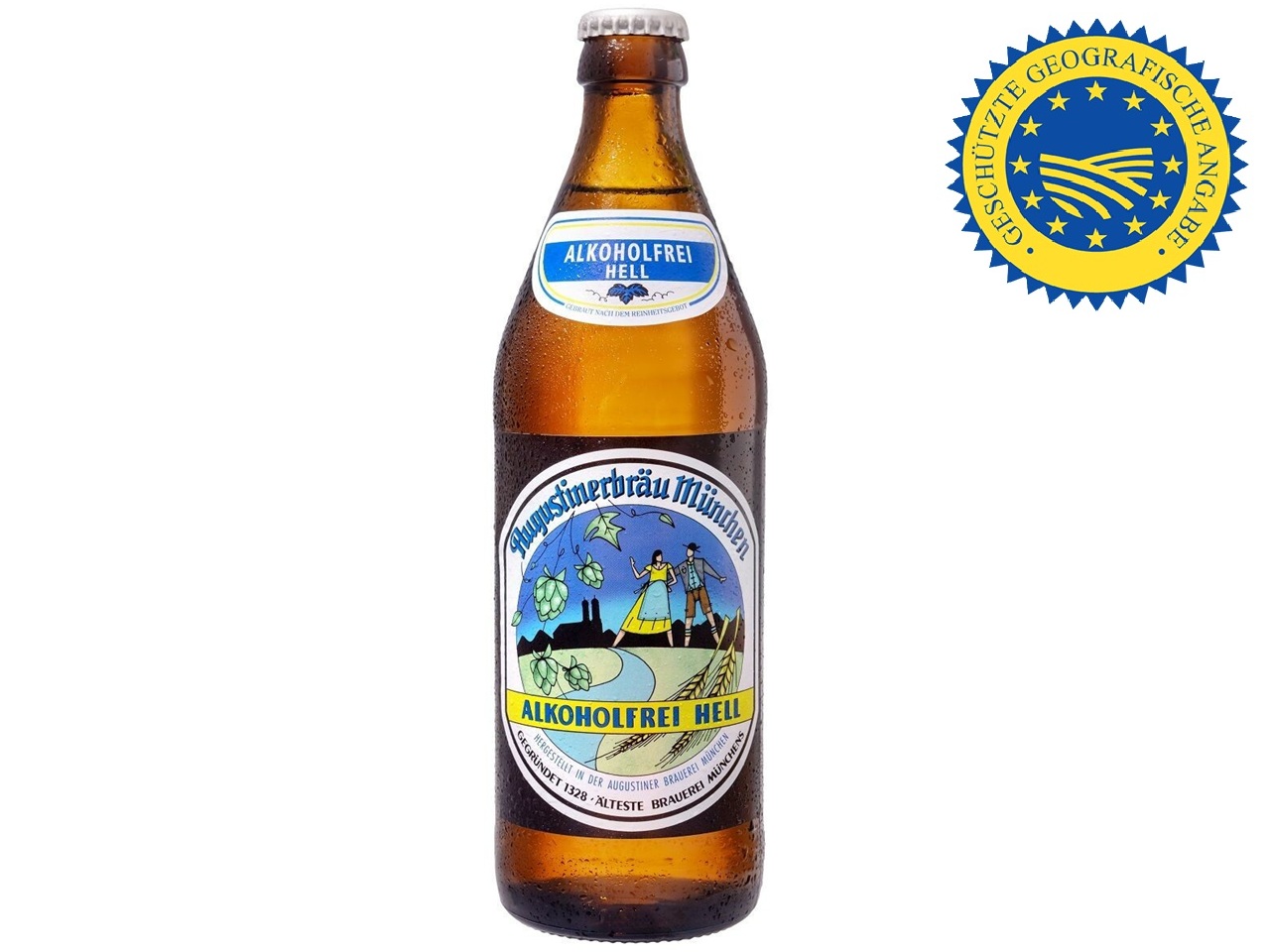 Augustiner Alkoholfrei Hell 20 x 0,5 l
