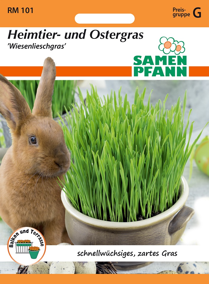 Heimtier- und Ostergras Samen