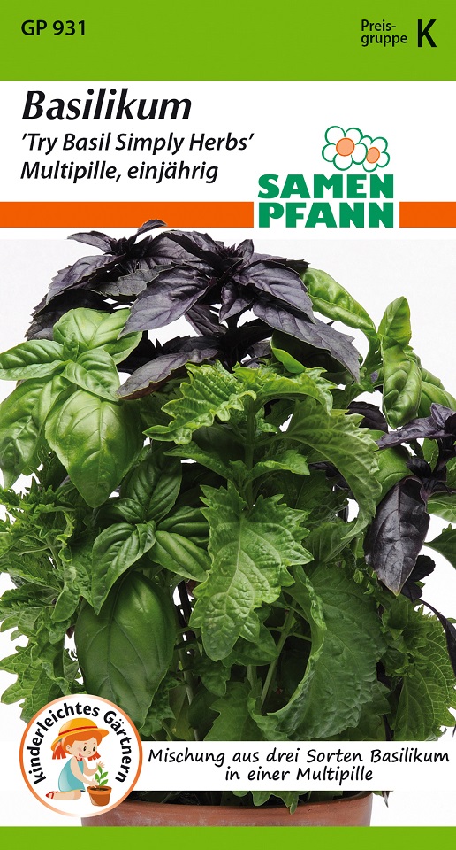 Basilikum Try Basil Multipille [MHD 01/2025]