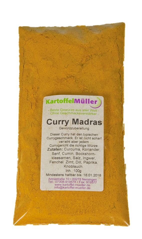 Curry Madras 100g