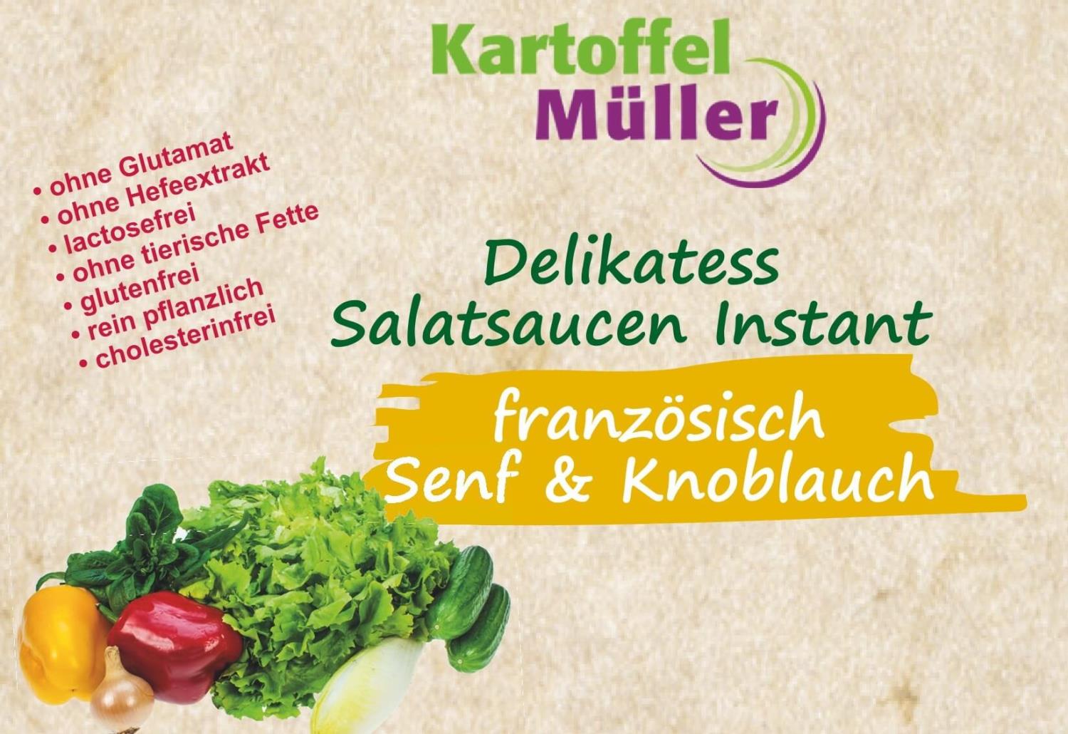Salatsauce Senf-Knoblauch 200 g